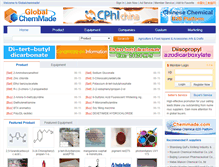 Tablet Screenshot of globalchemmade.com